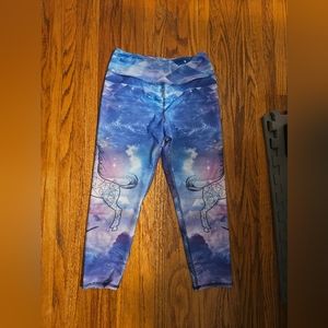 Galactic Unicorn Leggings (Capri)